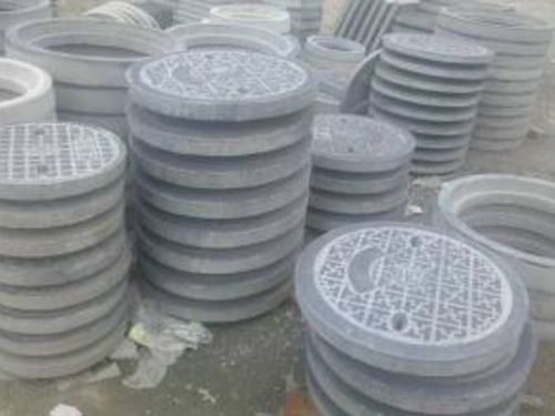 水泥井盖 (2)
